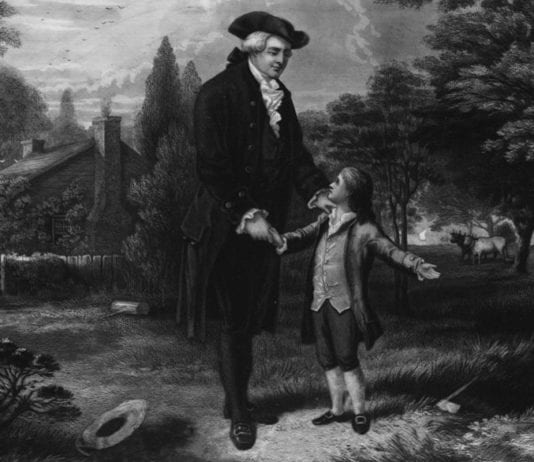 George Washington: ‘I Cannot Tell a Lie… Anesthesia Cut Down the Cherry Tree’ George Washington cherry tree