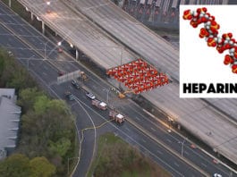 Atlanta Uses Heparin Bridge for Collapsed, Subtherapeutic Part of I-85 heparin bridge
