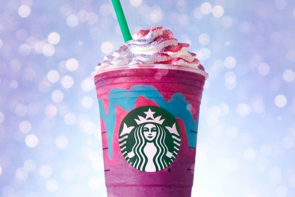 Starbucks’ Unicorn Frappuccino is a Colorful & Fun Way to Get Diabetes