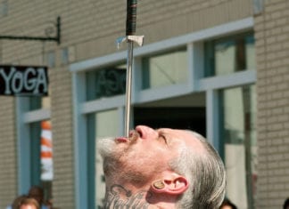Sword Swallower Wondering Why He Has Reflux All of a Sudden sword swallower reflux