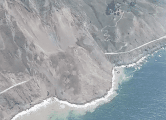 Pacific Coast Highway Closed After Mother Nature Has Large Bowel Movement big sur Mother Nature