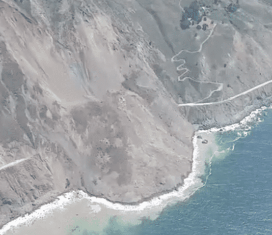 Pacific Coast Highway Closed After Mother Nature Has Large Bowel Movement big sur Mother Nature