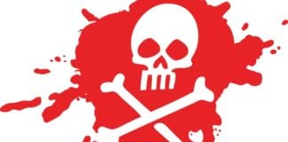 Patient Admits That Her Cardiologist’s Bloody Skull & Crossbones Tattoo is Making Her a Bit Nervous skull & crossbones