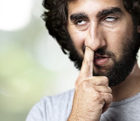 ENT Cannot Bear to Watch as Man Picking Nose Tempts Fate picking nose