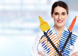 Fed Up with Losing Pens, Doctor Arms Self with Pen-Munition Belts pen-munitions belt pens