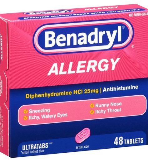 benadryl
