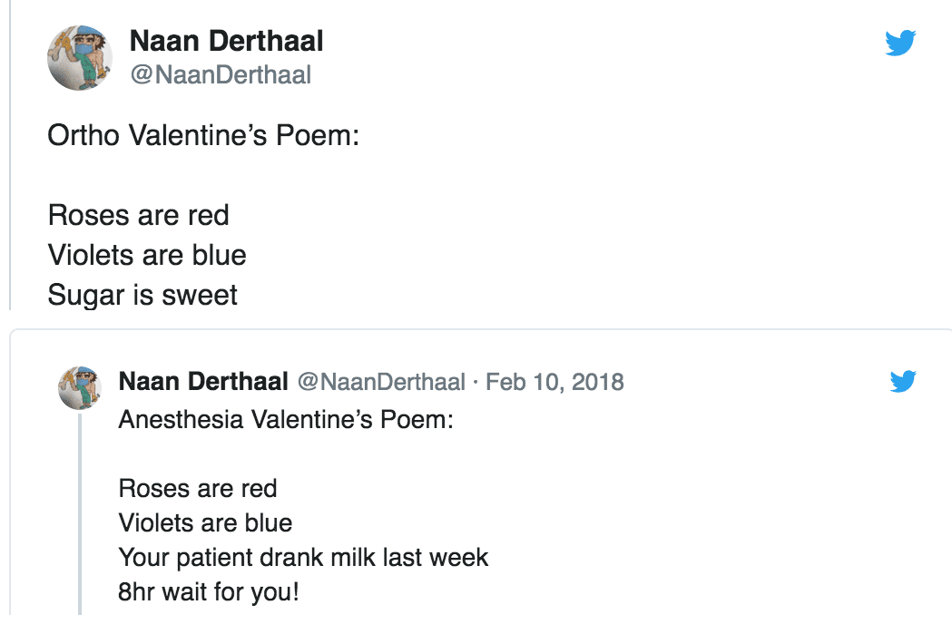 Spiksplinternieuw Medical Valentine's Day Poems | GomerBlog VM-26