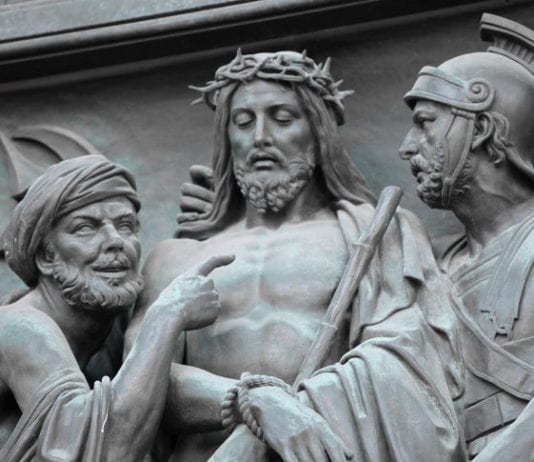 Judas Blames Betrayal of Jesus on Anesthesia Judas blames Anesthesia