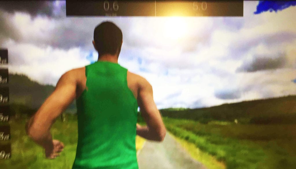 virtual runner treadmill