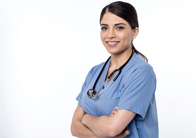 Female Physician Scrubs