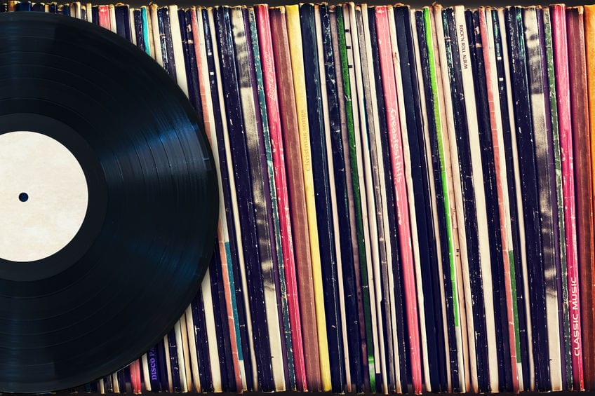 Man Takes Care of Vinyl Records Better Than Himself