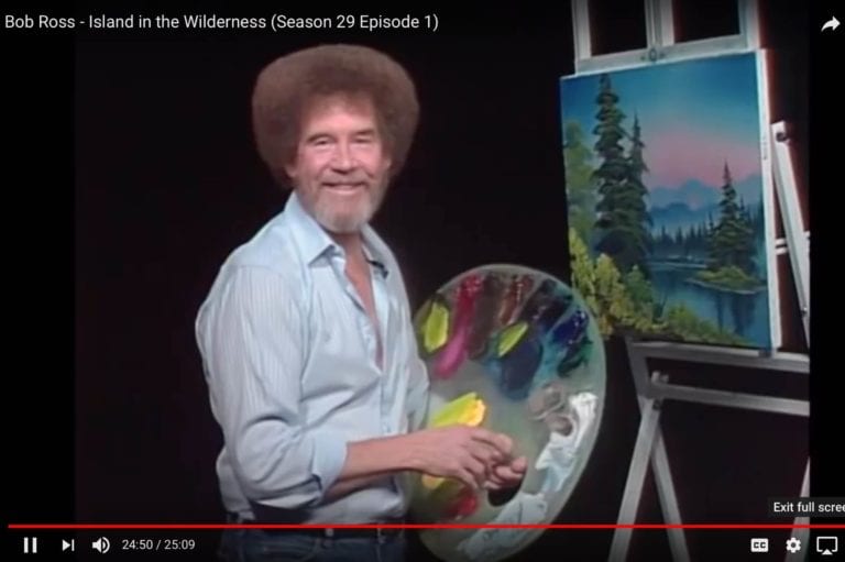 Dr. Fauci Implores We All Watch Bob Ross on Infinite Loop Immediately