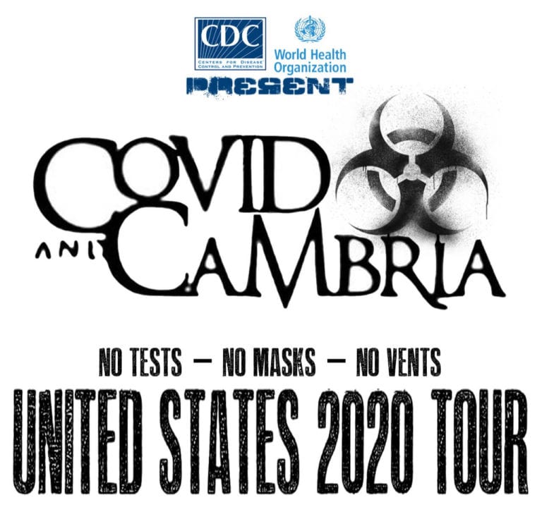 Covid and Cambria North American Tour Kicks Off with a Bang!