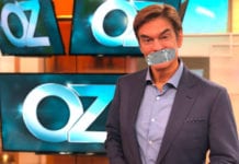 CDC recommends Dr. Oz wear “Duct Tape Mask” to slow down false information